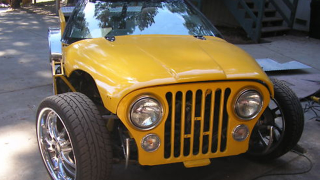 Illustration for article titled The Jeepvette is what happens when Jeep and Corvette combine